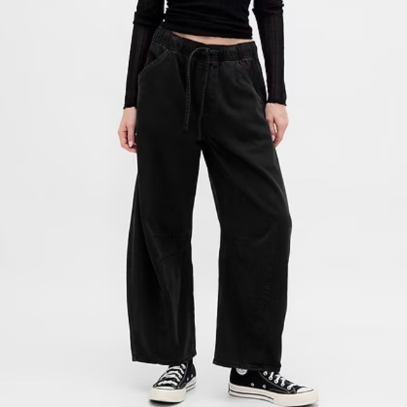 GAP Denim - gap ultrasoft denim easy horseshoe jeans black